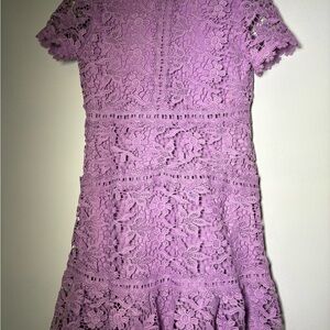 New gb Girls Size 6 light purple/Lavender Lace Dress